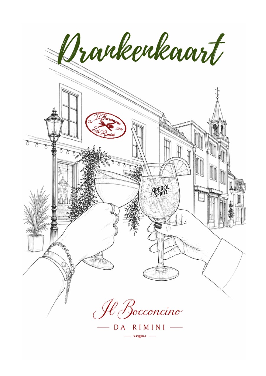 Drankenkaart Il Bocconcino Weesp